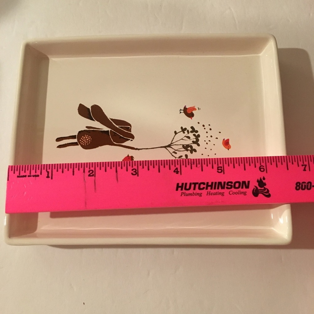 Happy Little Spring plate dish